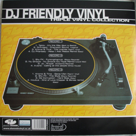 Various - Slammin' Vinyl Present Absolute Classic Drum & Bass | Slammin' Vinyl (SVLPDB004) - 2