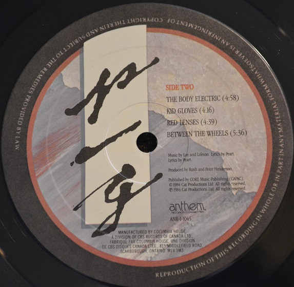 Rush - Grace Under Pressure | Anthem (ANR-1-1045) - 4