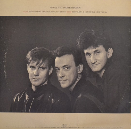 Rush - Grace Under Pressure | Anthem (ANR-1-1045) - 2