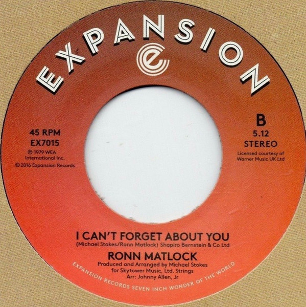 Ronn Matlock - You Got The Best Of Me | Expansion (EX 7015) - 2 Ronn Matlock - You Got The Best Of Me | Expansion (EX 7015) - 2
