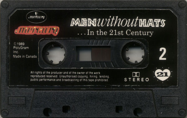 Men Without Hats - The Adventures Of Women & Men Without Hate In The 21st Century [Cassette] | Mercury (842-000-4) - 4