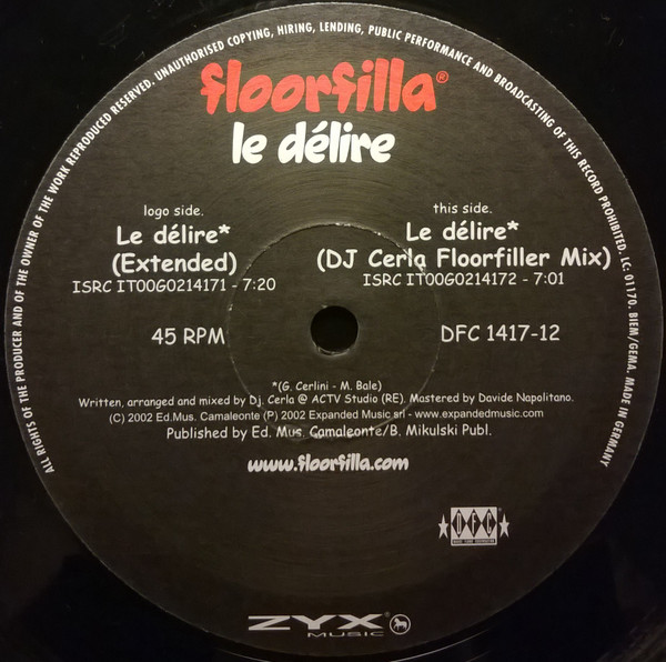 Floorfilla - Le Délire | DFC (DFC 1417-12) - 4