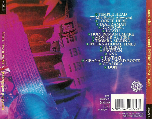 Transglobal Underground - International Times | Nation Records (477677 9) - 2