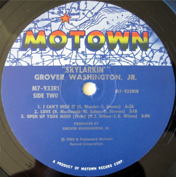Grover Washington, Jr. - Skylarkin' | Motown (M7-933R1) - 4