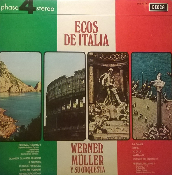Werner Müller Und Sein Orchester - Ecos De Italia | Decca (PFS 4174)