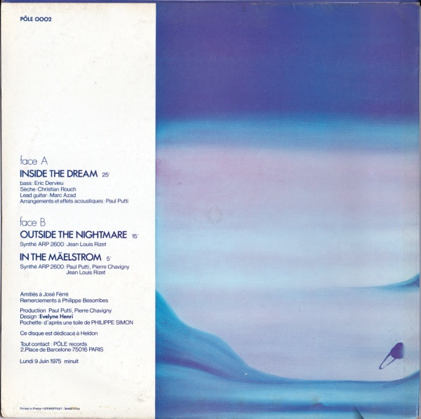 Pôle - Inside The Dream | Pôle Records (PÔLE 0002) - 2 Pôle - Inside The Dream | Pôle Records (PÔLE 0002) - 2