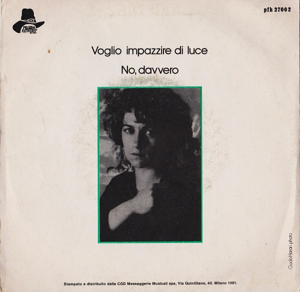 Patrizia Lazzari - Voglio Impazzire Di Luce | Pilgrim Fathers Records (PFH 27002) - 2 Patrizia Lazzari - Voglio Impazzire Di Luce | Pilgrim Fathers Records (PFH 27002) - 2