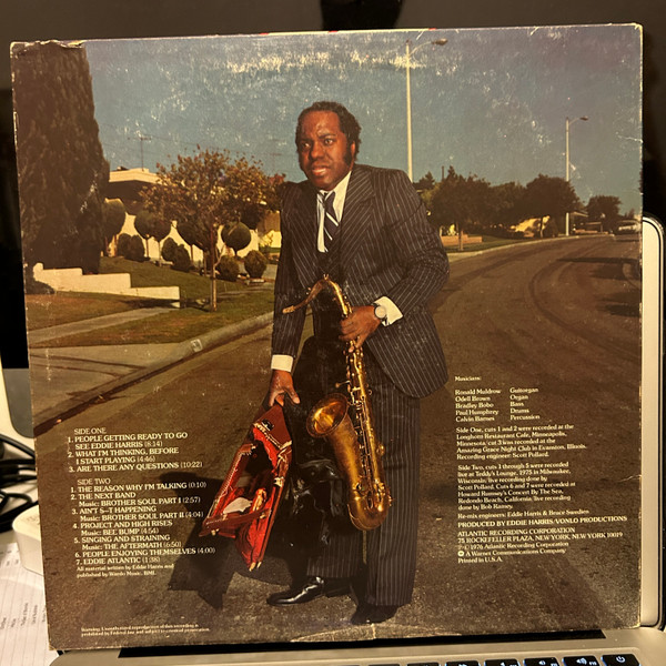 Eddie Harris - The Reason Why I'm Talking S--t | Atlantic (SD 18165) - 2 Eddie Harris - The Reason Why I'm Talking S--t | Atlantic (SD 18165) - 2