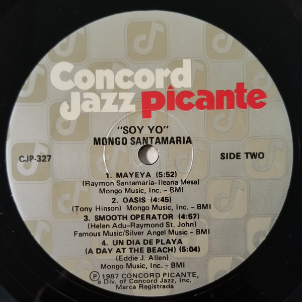 Mongo Santamaria - Soy Yo | Concord Picante (CJP-327) - 4
