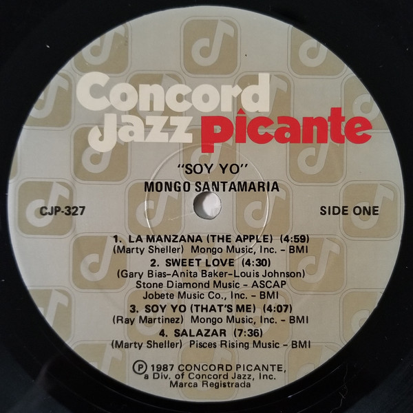 Mongo Santamaria - Soy Yo | Concord Picante (CJP-327) - 3