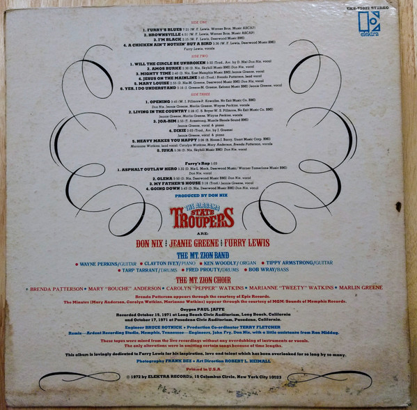 The Alabama State Troupers - The Alabama State Troupers Road Show | Elektra (EKS-75022) - 2 The Alabama State Troupers - The Alabama State Troupers Road Show | Elektra (EKS-75022) - 2