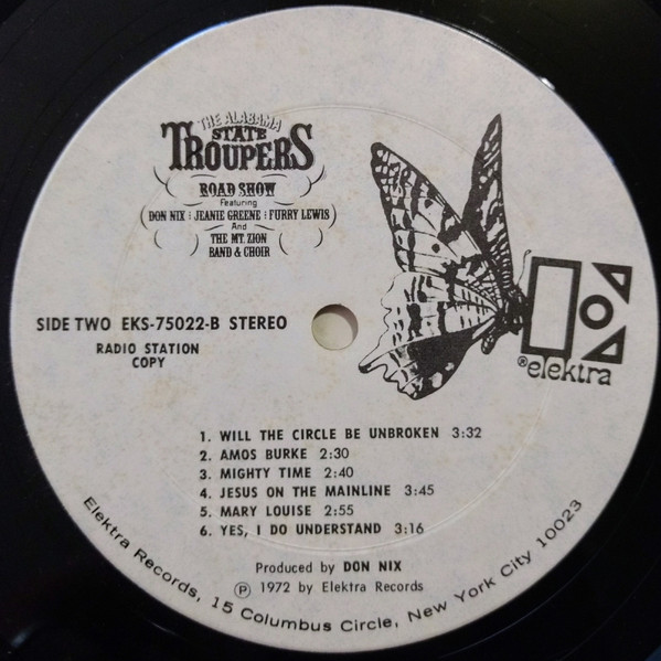 The Alabama State Troupers - The Alabama State Troupers Road Show | Elektra (EKS-75022) - 4 The Alabama State Troupers - The Alabama State Troupers Road Show | Elektra (EKS-75022) - 4
