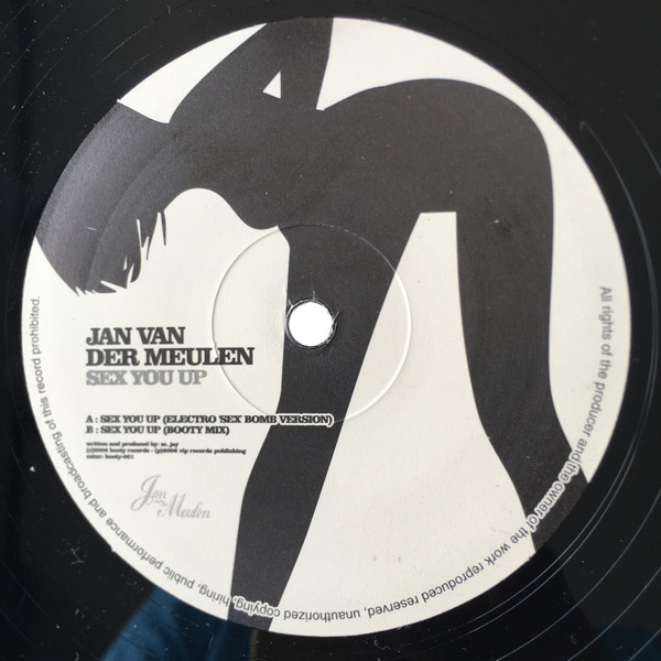Jan Van Der Meulen - Sex You Up | Booty (BOOTY 001) - 4 Jan Van Der Meulen - Sex You Up | Booty (BOOTY 001) - 4