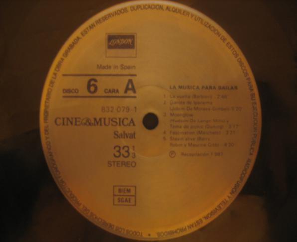 Various - La Musica Para Bailar | London Records (832 079-1) - 3 Various - La Musica Para Bailar | London Records (832 079-1) - 3