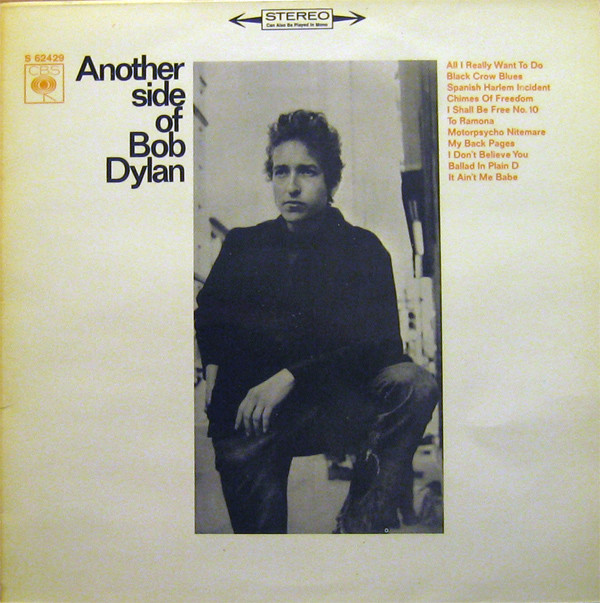 Bob Dylan - Another Side Of Bob Dylan | CBS (S 62429) - main Bob Dylan - Another Side Of Bob Dylan | CBS (S 62429) - main