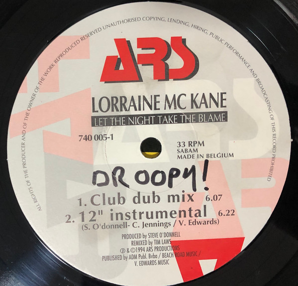 Lorraine McKane - Let The Night Take The Blame | ARS Productions (740 005-1) - 4 Lorraine McKane - Let The Night Take The Blame | ARS Productions (740 005-1) - 4