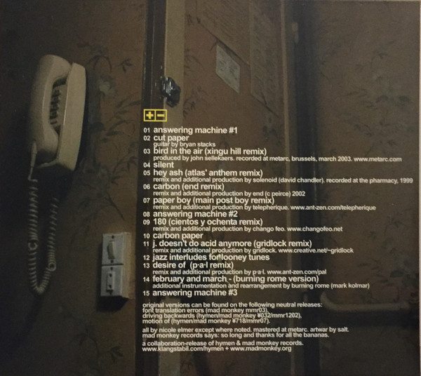 Neutral - Caller ID | Hymen Records (¥733) - 3 Neutral - Caller ID | Hymen Records (¥733) - 3
