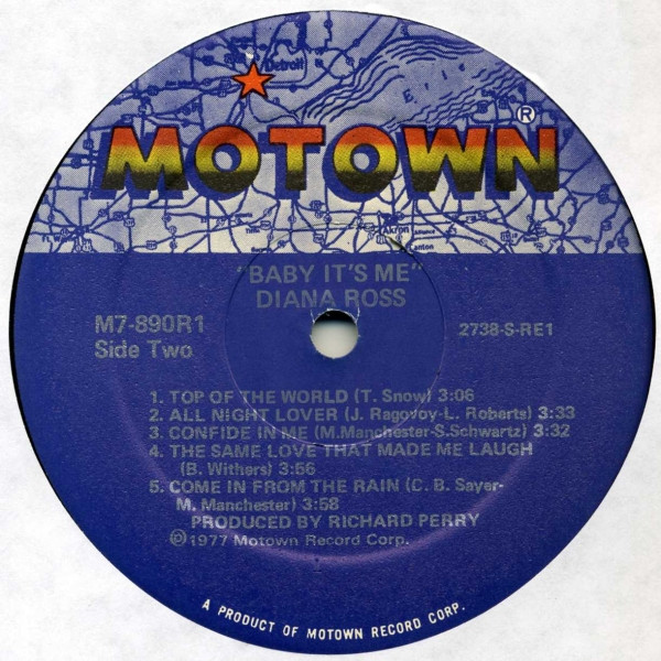 Diana Ross - Baby It's Me | Motown (M7-890R1) - 3 Diana Ross - Baby It's Me | Motown (M7-890R1) - 3