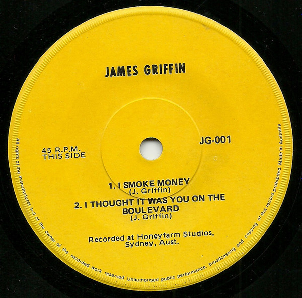 James Griffin - James Griffin | Not On Label (James Griffin  Self-released) (JG-001) - 3