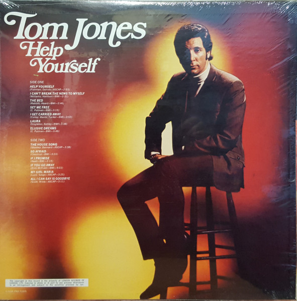 Tom Jones - Help Yourself | Parrot (PAS 71025) - 2