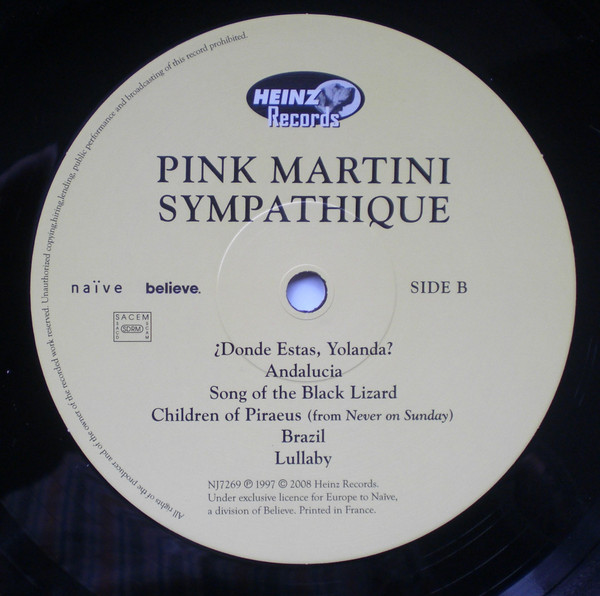 Pink Martini - Sympathique | Naïve (NJ7269) - 4 Pink Martini - Sympathique | Naïve (NJ7269) - 4