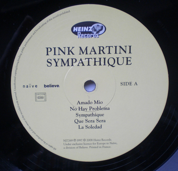 Pink Martini - Sympathique | Naïve (NJ7269) - 3 Pink Martini - Sympathique | Naïve (NJ7269) - 3