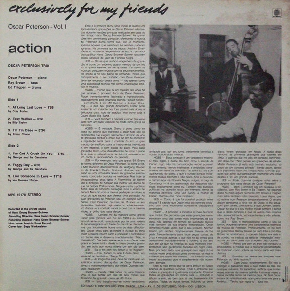 Oscar Peterson - Action | MPS Records (MPS 15 178) - 2