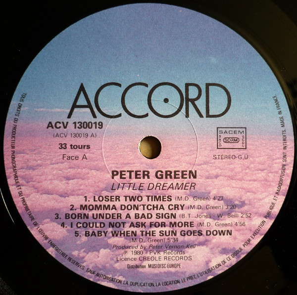 Peter Green - Little Dreamer | Accord (ACV 130019) - 2 Peter Green - Little Dreamer | Accord (ACV 130019) - 2