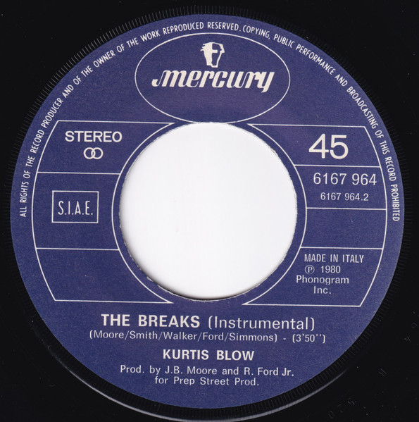 Kurtis Blow - The Breaks | Mercury (6167 964) - 4