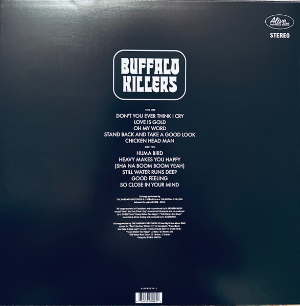 Buffalo Killers - Stay Tuff With Buffalo Killers (Lost Cuts) | Alive Records (Alive0224-1) - 2 Buffalo Killers - Stay Tuff With Buffalo Killers (Lost Cuts) | Alive Records (Alive0224-1) - 2