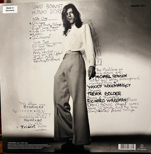 David Bowie - A Divine Symmetry (An Alternative Journey Through Hunky Dory) | Parlophone (DBADS 1971) - 2 David Bowie - A Divine Symmetry (An Alternative Journey Through Hunky Dory) | Parlophone (DBADS 1971) - 2