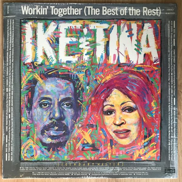 Ike & Tina Turner - Workin' Together (The Best Of The Rest) | EMI America (ST-17211) - main