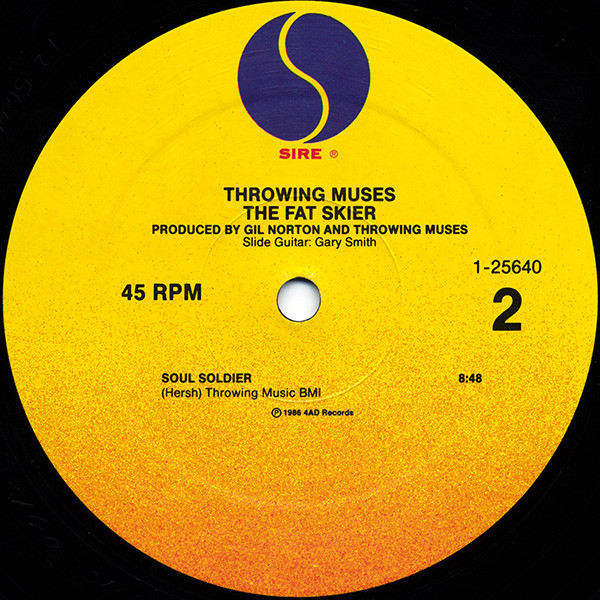 Throwing Muses - The Fat Skier LP | Sire (1-25640) - 4 Throwing Muses - The Fat Skier LP | Sire (1-25640) - 4
