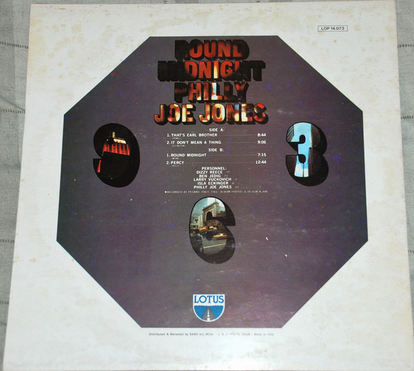 "Philly" Joe Jones - Round Midnight | Lotus (LOP 14.073) - 2