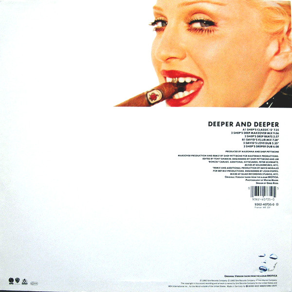 Madonna - Deeper And Deeper | Maverick (9362 40735 0) - 2