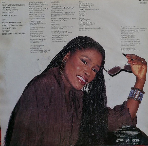 Nicole J McCloud - What About Me? | Portrait (PRT 26844) - 2