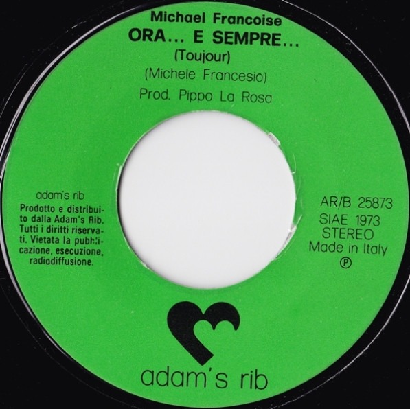 Michael Francoise - Free As The Wind (Dal Film Papillon) | Adam's Rib (AR-25873) - 3