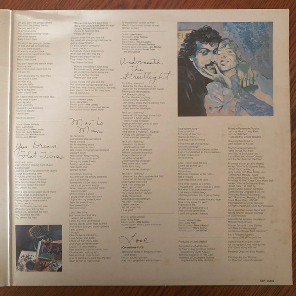 Joni Mitchell - Wild Things Run Fast | Geffen Records (GEF 25102) - 4 Joni Mitchell - Wild Things Run Fast | Geffen Records (GEF 25102) - 4