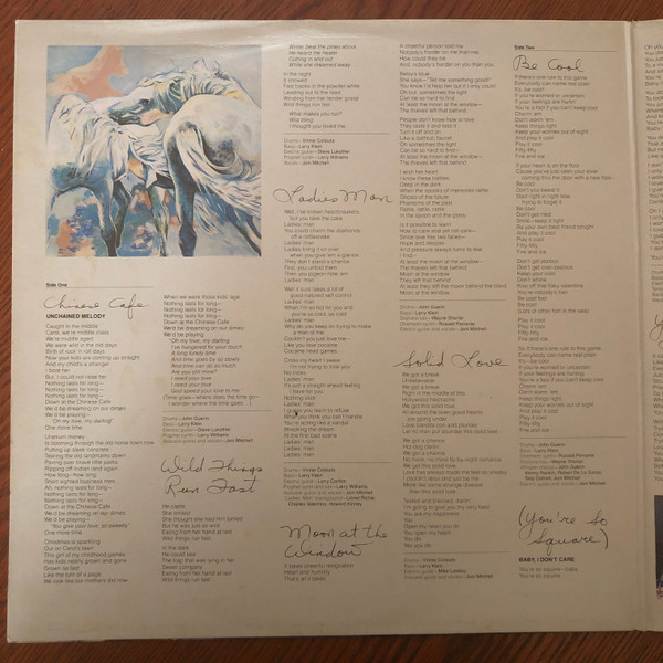 Joni Mitchell - Wild Things Run Fast | Geffen Records (GEF 25102) - 3 Joni Mitchell - Wild Things Run Fast | Geffen Records (GEF 25102) - 3