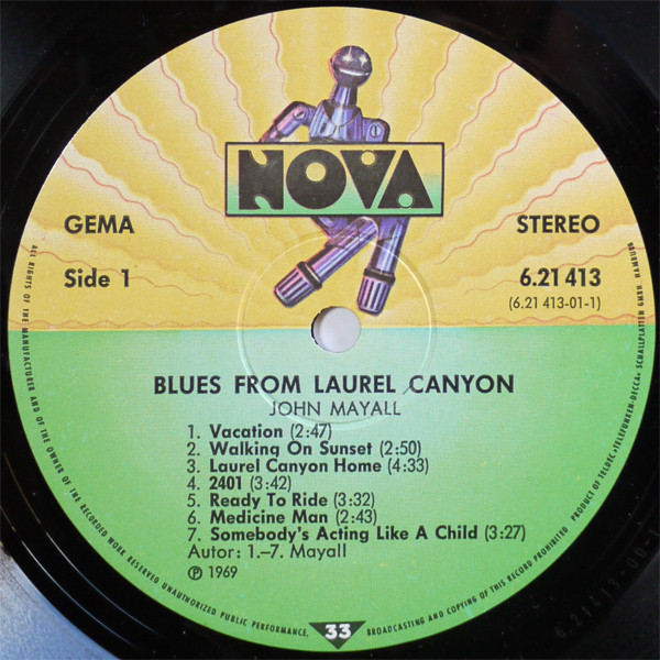 John Mayall - Blues From Laurel Canyon | Decca (6.21413) - 2 John Mayall - Blues From Laurel Canyon | Decca (6.21413) - 2