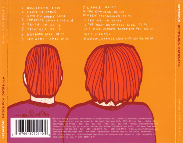 Datarock - Datarock Datarock | Nettwerk (0 6700 30704 0 9) - 2 Datarock - Datarock Datarock | Nettwerk (0 6700 30704 0 9) - 2