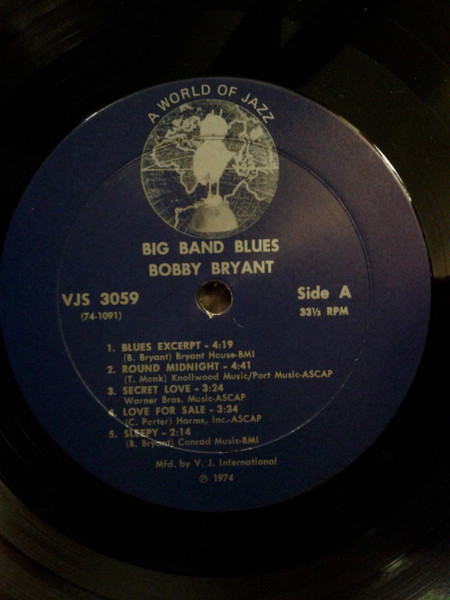 Bobby Bryant - Big Band Blues | A World Of Jazz (VJS 3059) - 3 Bobby Bryant - Big Band Blues | A World Of Jazz (VJS 3059) - 3