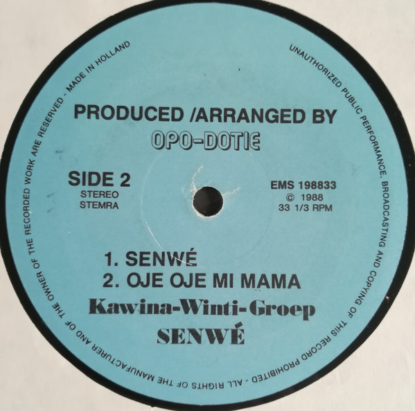 Opo Doti - Senwé | Not On Label (EMS 198833) - 4