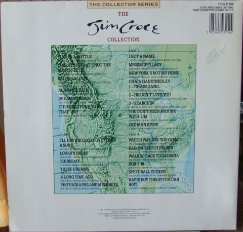 Jim Croce - The Jim Croce Collection | Castle Communications PLC (CCSLP 154) - 3