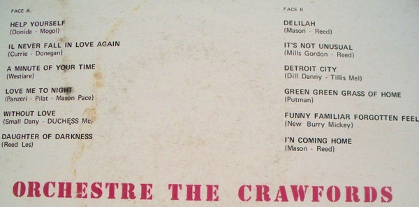 The Allan Crawford Orchestra - A Tribute To Tom Jones Hits | Wow (W 101) - 2 The Allan Crawford Orchestra - A Tribute To Tom Jones Hits | Wow (W 101) - 2