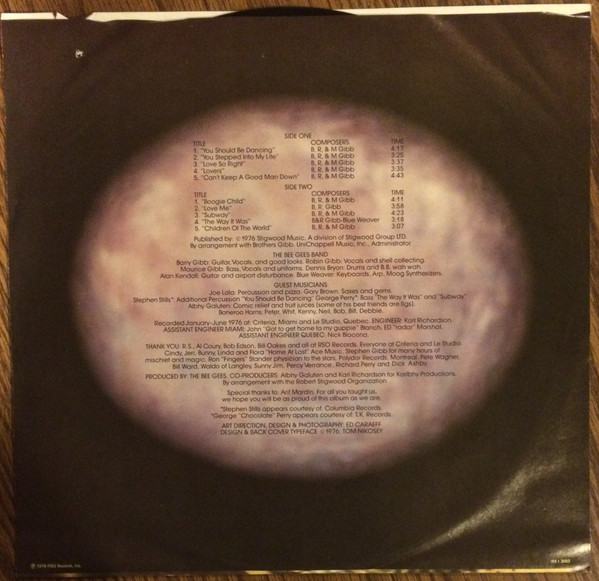Bee Gees - Children Of The World | RSO (RS-1-3003) - 4