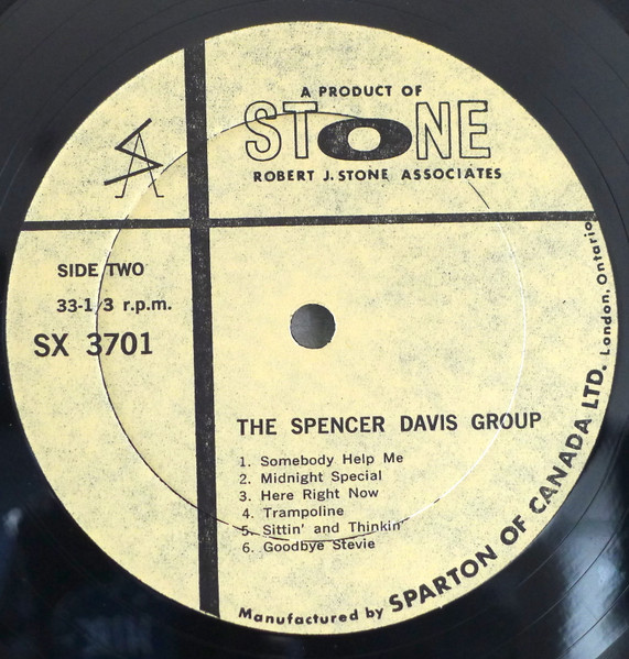 The Spencer Davis Group - Gimme Some Lovin' | Stone Records (SX-3701) - 4 The Spencer Davis Group - Gimme Some Lovin' | Stone Records (SX-3701) - 4