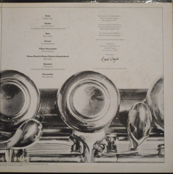 Hubert Laws - The Rite Of Spring | CTI Records (CTI 6012) - 3 Hubert Laws - The Rite Of Spring | CTI Records (CTI 6012) - 3