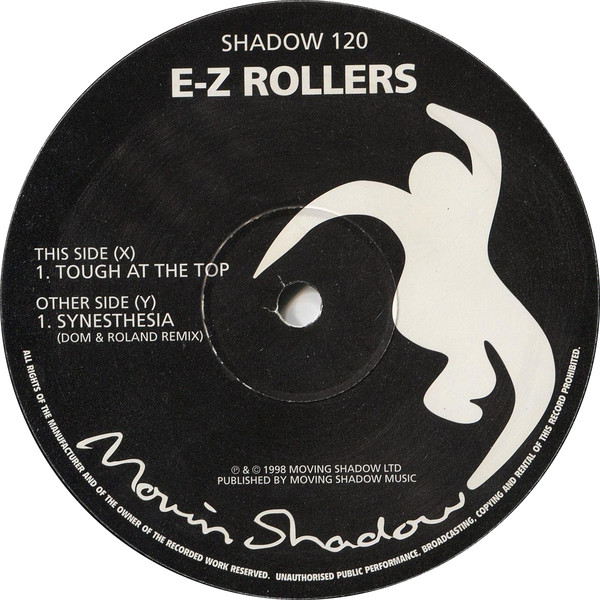 E-Z Rollers - Tough At The Top | Moving Shadow (SHADOW 120) - 2