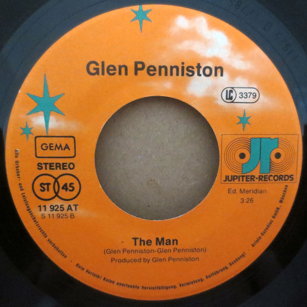 Glen Penniston - Stop Para | Jupiter Records (11 925 AT) - 4